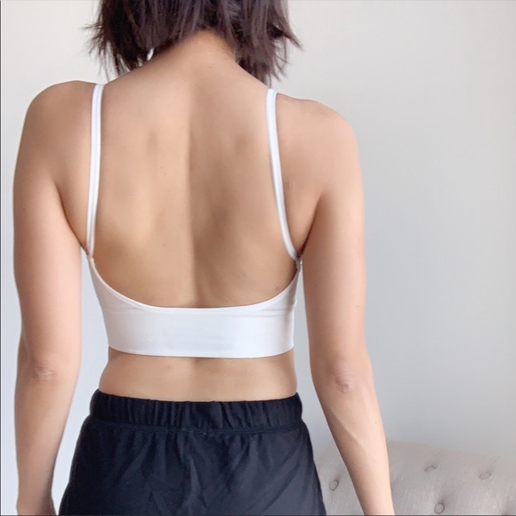 WHITE VERY SEXY LOW BACK Bralette - Picture 5 of 7